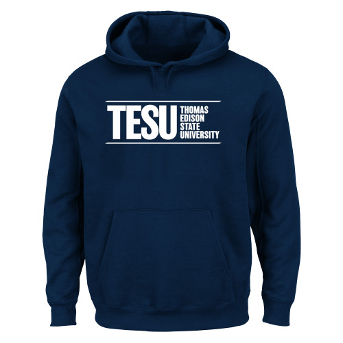  Extended Navy Hoodie - Thomas Edison State University
