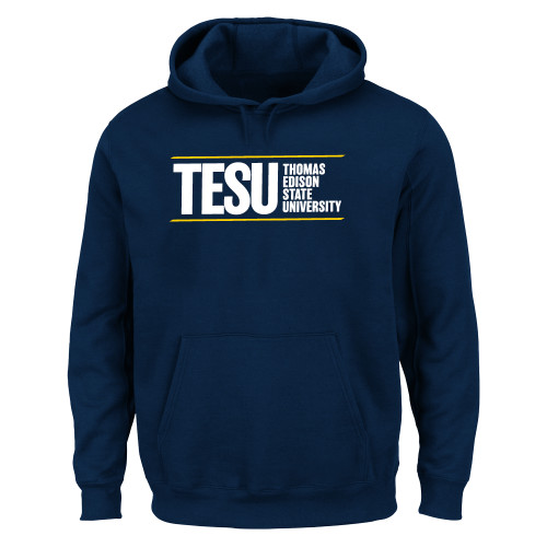  Extended Navy Hoodie - Thomas Edison State University
