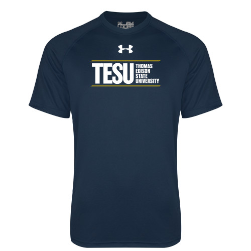 Under Armour Navy Tech Tee - UA - Thomas Edison State University