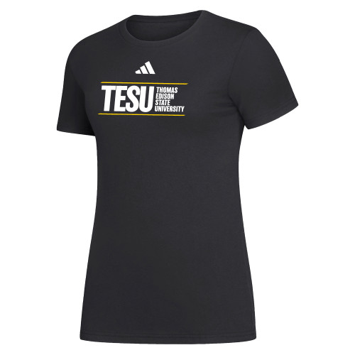  Adidas Womens Black Fresh Tee - ADIDAS - Thomas Edison State University