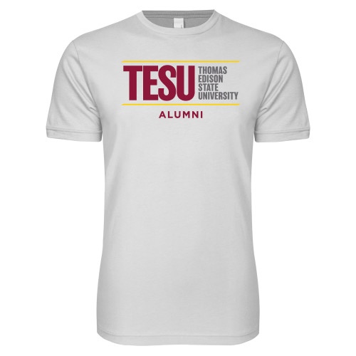  Next Level White SoftStyle T Shirt - Alumni - Thomas Edison State University