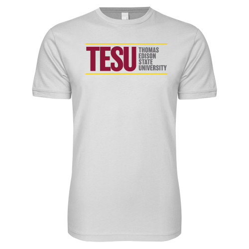  Next Level White SoftStyle T Shirt - Thomas Edison State University