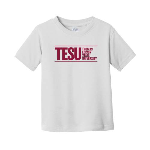  Toddler White T Shirt - Thomas Edison State University