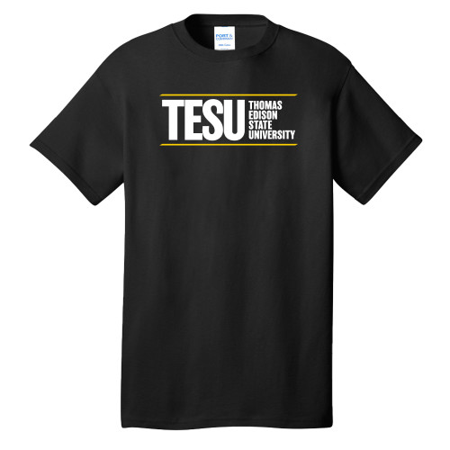  Extended Black T Shirt - Thomas Edison State University