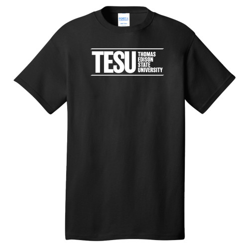 Extended Black T Shirt - Thomas Edison State University
