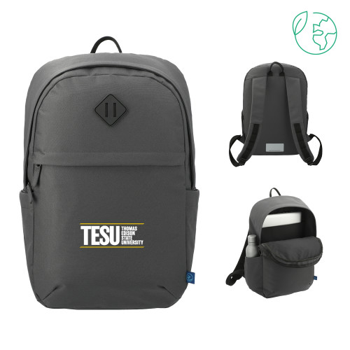  Repreve Charcoal Ocean Commuter Computer Backpack - Thomas Edison State University