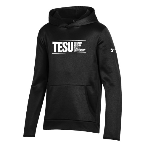  Under Armour Youth Black Fleece Hoodie - Thomas Edison State University