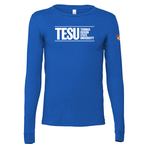  Bella + Canvas Royal Jersey Cotton Long Sleeve T Shirt - Thomas Edison State University