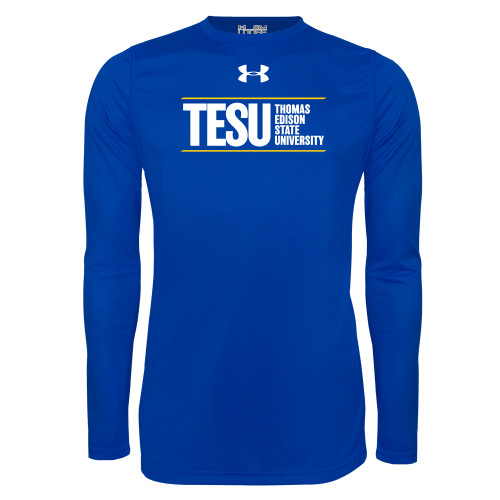  Under Armour Royal Long Sleeve Tech Tee - UA - Thomas Edison State University