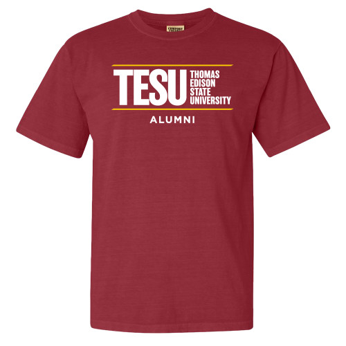  Comfort Colors Crimson T Shirt - Alumni - Thomas Edison State University