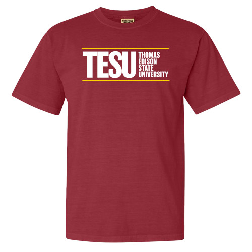  Comfort Colors Crimson T Shirt - Thomas Edison State University