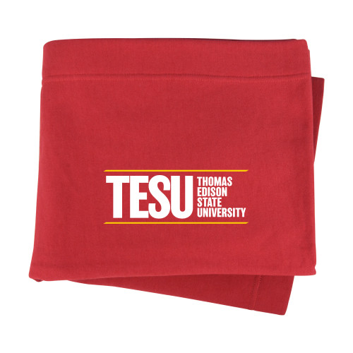  Red Sweatshirt Blanket - Thomas Edison State University