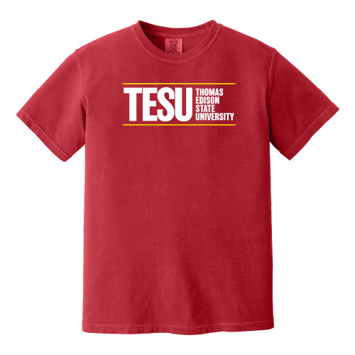  Comfort Colors Red T Shirt - Thomas Edison State University