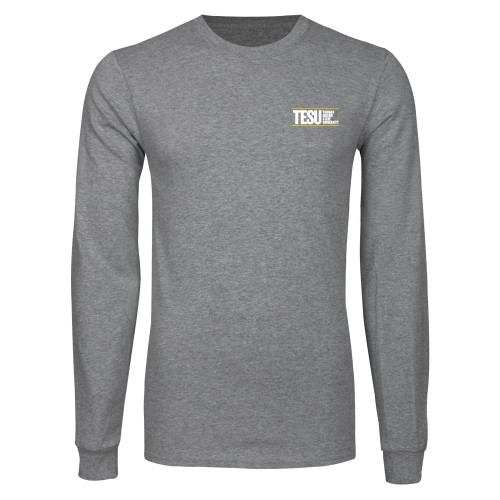  Grey Long Sleeve T Shirt - Thomas Edison State University