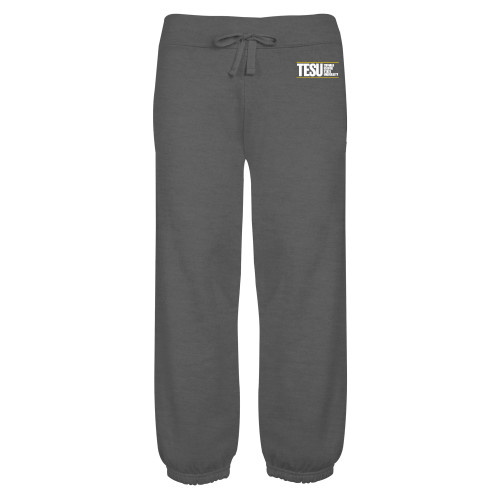  ENZA Womens Dark Heather Banded Fleece Capri - Thomas Edison State University