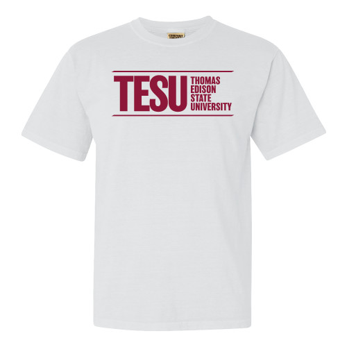  Comfort Colors White T Shirt - Thomas Edison State University