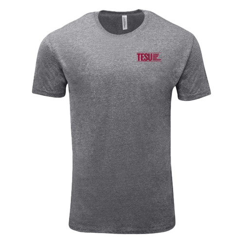  Threadfast Unisex Grey Triblend Tee - Thomas Edison State University