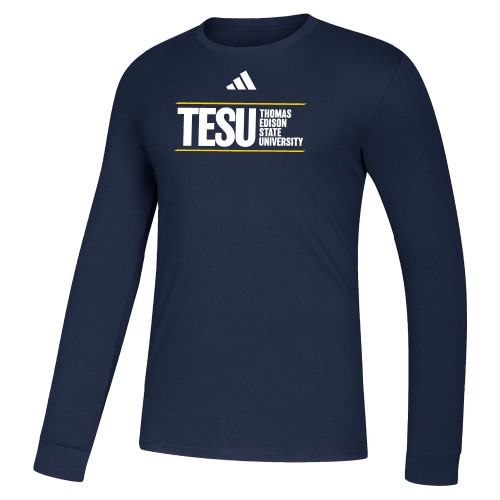  Adidas Navy Fresh Long Sleeve Tee - ADIDAS - Thomas Edison State University