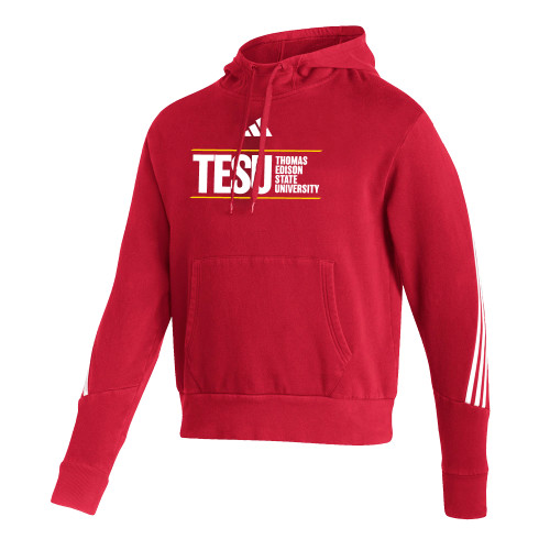  Adidas Red Pullover Hood - ADIDAS - Thomas Edison State University