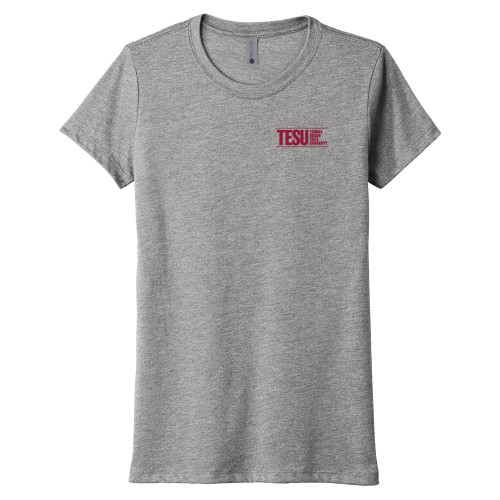  Next Level Womens Premium Heather Triblend Tee - Thomas Edison State University