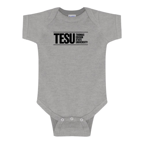  Grey Infant Onesie - Thomas Edison State University
