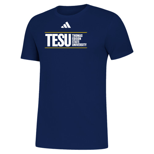  Adidas Team Navy Amplifier Tee - ADIDAS - Thomas Edison State University