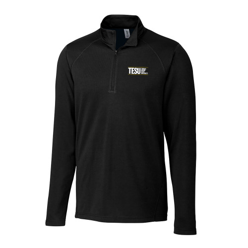  C&B Black Clique Ice Pique Half Zip - Thomas Edison State University