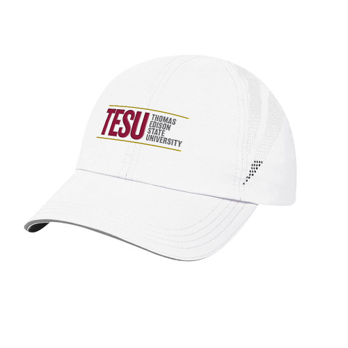 White Performance Cap - Thomas Edison State University