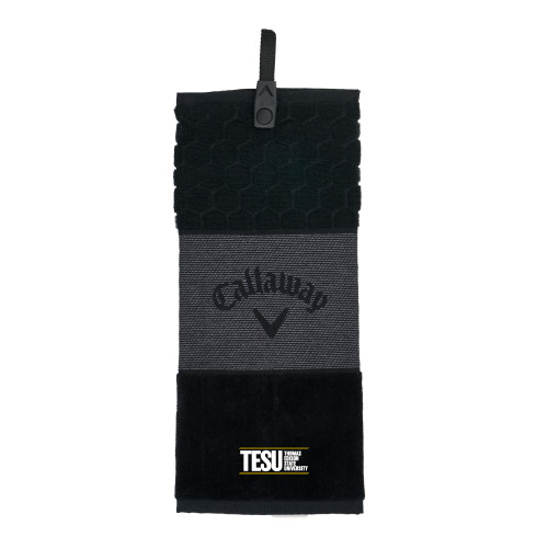  Callaway Black Trifold Towel - Thomas Edison State University