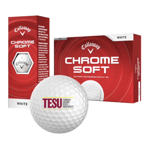  Callaway Chrome Soft Golf Balls 12/pkg - Thomas Edison State University