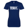 Thumbnail image for  Next Level Womens Navy Boyfriend Tee