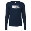 Thumbnail image for  Bella + Canvas Navy Jersey Cotton Long Sleeve T Shirt