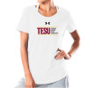 Thumbnail image for  Under Armour Womens White Charged Cotton Tee