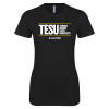 Thumbnail image for  Next Level Womens Black Boyfriend Tee