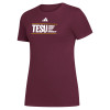 Thumbnail image for  Adidas Womens Maroon Amplifier Tee