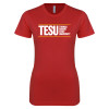 Thumbnail image for  Next Level Womens Red Boyfriend Tee