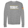 Thumbnail image for  Bella + Canvas Heather Grey Fleece Crew