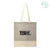 Thumbnail image for  Split Recycled Grey Cotton Twill Convention Tote