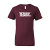 Thumbnail image for  Bella + Canvas Youth Maroon Jersey T Shirt
