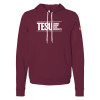 Thumbnail image for  Bella + Canvas Maroon Fleece Hood