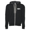 Thumbnail image for  Bella + Canvas Dark Grey Heather Full Zip Hood