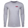Thumbnail image for  Next Level Heather Grey Cotton Long Sleeve Tee