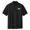 Thumbnail image for  Extended Black Silk Touch Polo