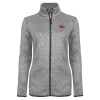 Thumbnail image for  Womens Grey Heather Fleece Jacket