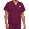 Thumbnail image for  Unisex Wine WW Originals Neck Scrub Top