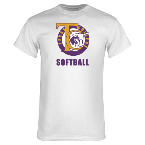  White T Shirt - TC Softball