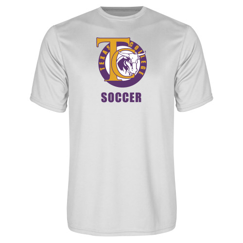  White Performance Tee - TC Soccer