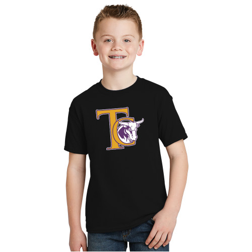  Youth Black T Shirt - TC