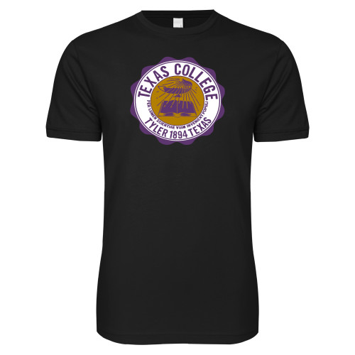  Next Level Black SoftStyle T Shirt - Seal