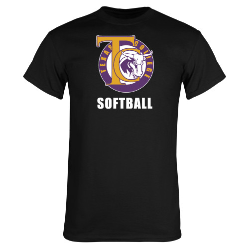 Black T Shirt - TC Softball